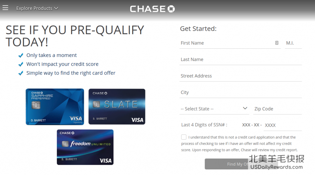 查看自己在各大银行 Pre-Approved 或 Pre-Qualified 的信用卡 [2018版]