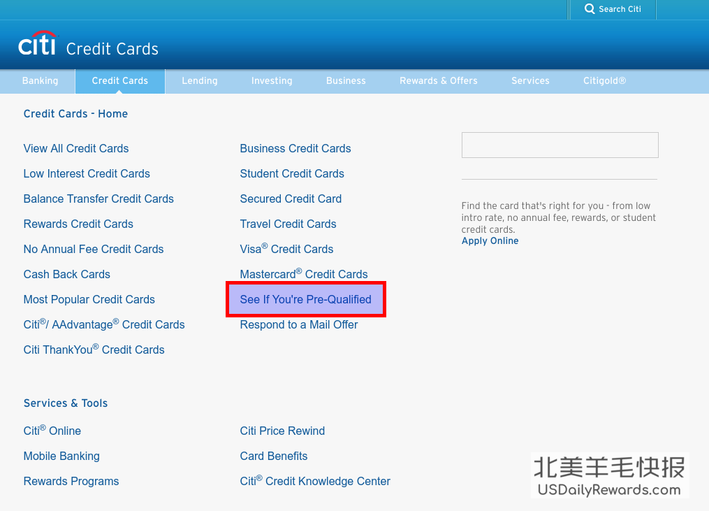 查看自己在各大银行 Pre-Approved 或 Pre-Qualified 的信用卡 [2018版]