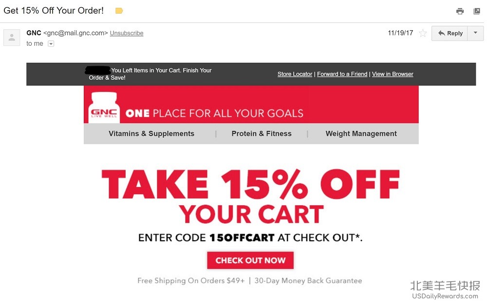 你肯定不知道，购物车里东西如果不结帐是可以打折的哦～