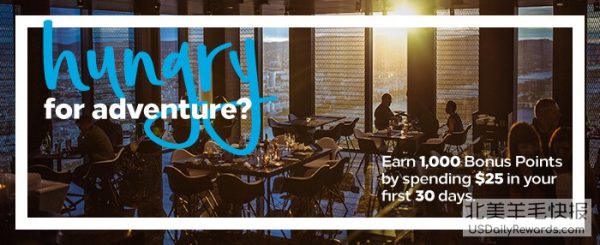 新用户专享 Dining Bonus：3000 Delta & AA, 2000 United，还有更多...