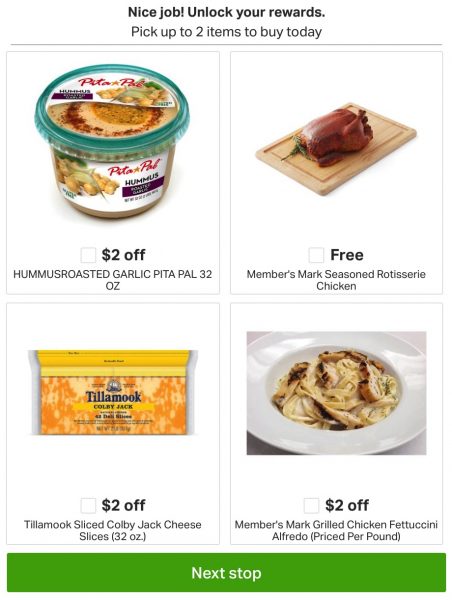 Sam's Club 新会员福利 Treasure Hunt，免费烤鸡、圣代、Pizza、饮料等和优惠立减