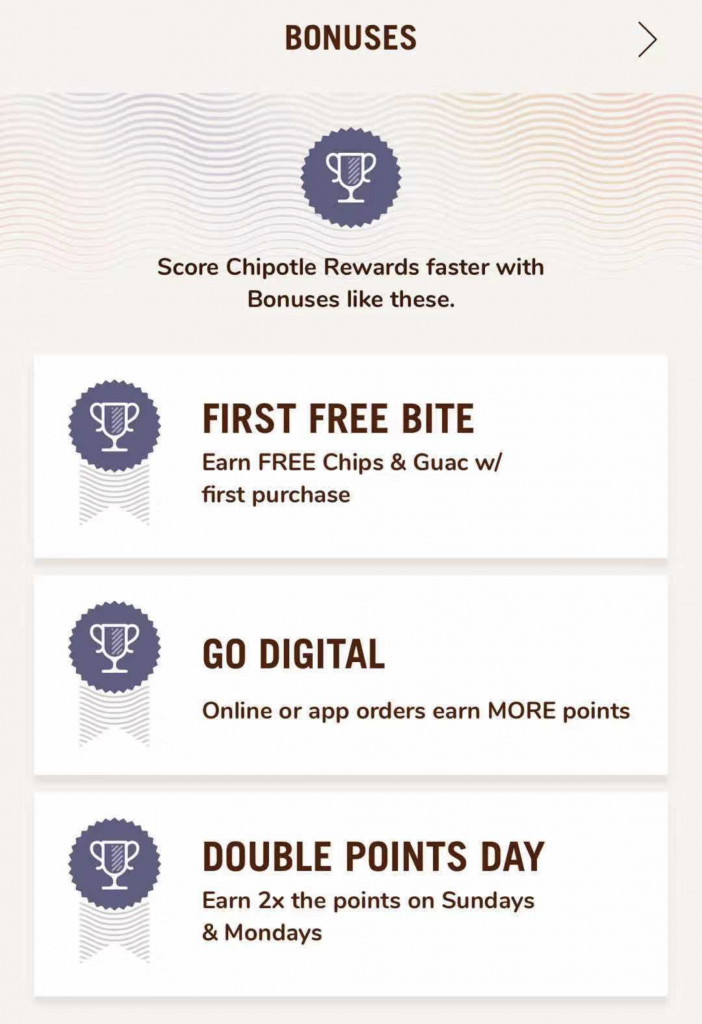 Chipotle 正式推出自己的 Reward Program，为庆祝正免费送钱
