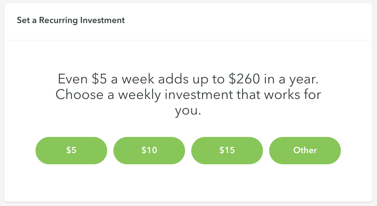 Acorns：无压力存款的微投资理财 App【注册奖励 ，11/29 更新：邀请 4 人奖励 0】