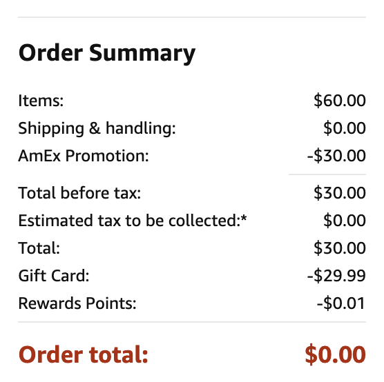 Amazon 用至少 1 个 Amex MR 点数支付最高减 40%(最多可减)【12/29 更新:又有了,快来翻牌】