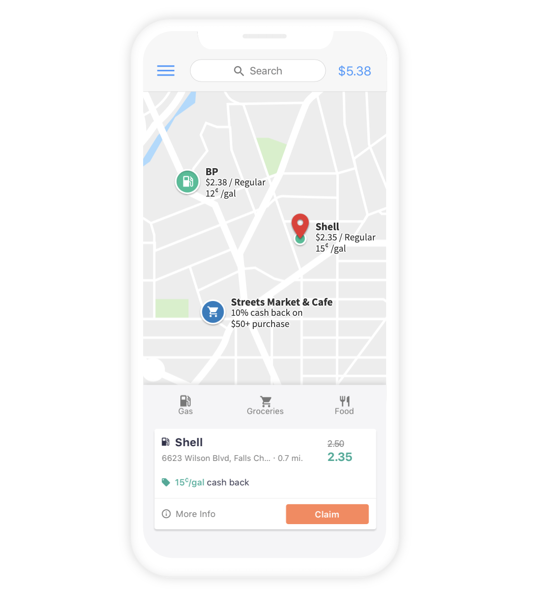 加油赚返现的手机应用 Upside 介绍【注册奖励 <img loading=