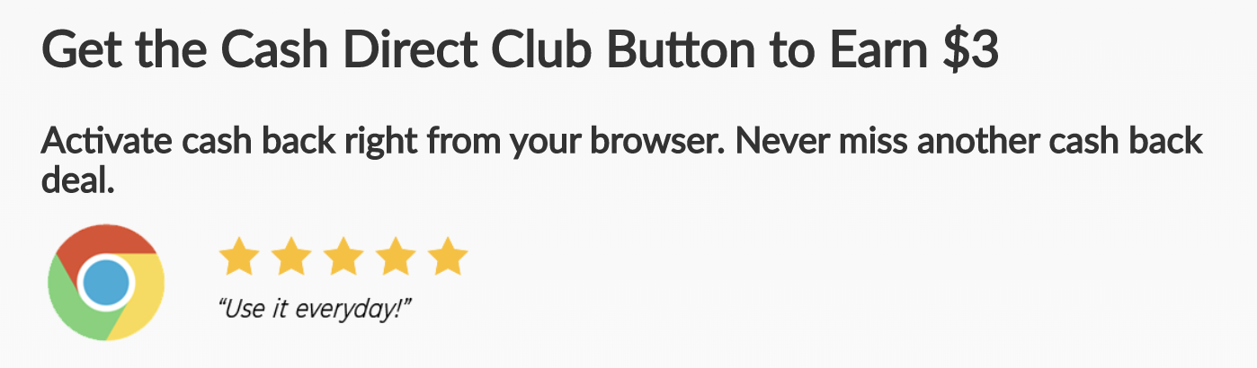 返现网 Cash Direct Club 介绍，提供  + 