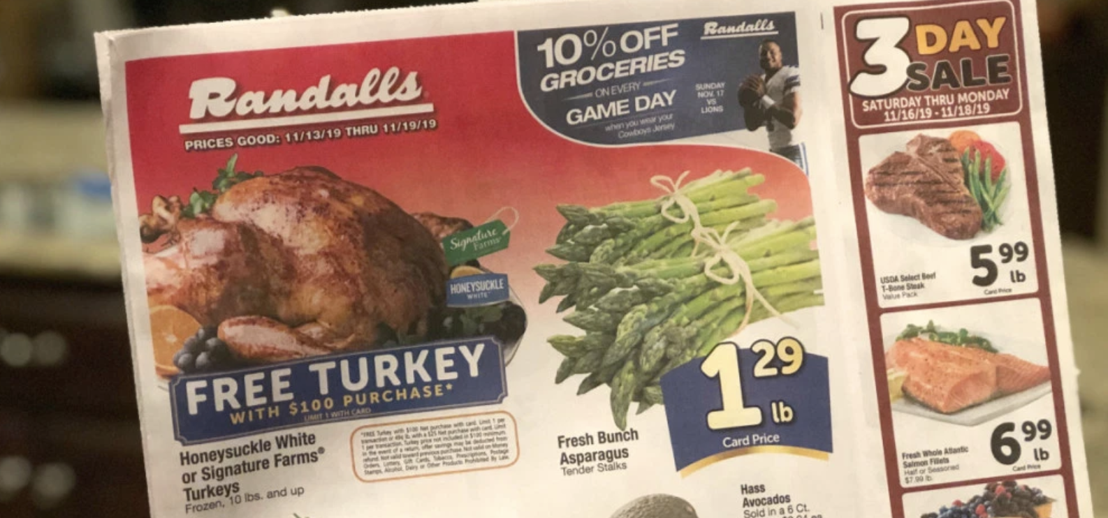 感恩节如何获得免费火鸡?