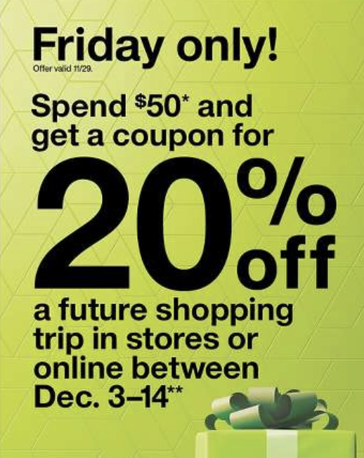 仅此一天，教你获得 Target 20%  off 的优惠券