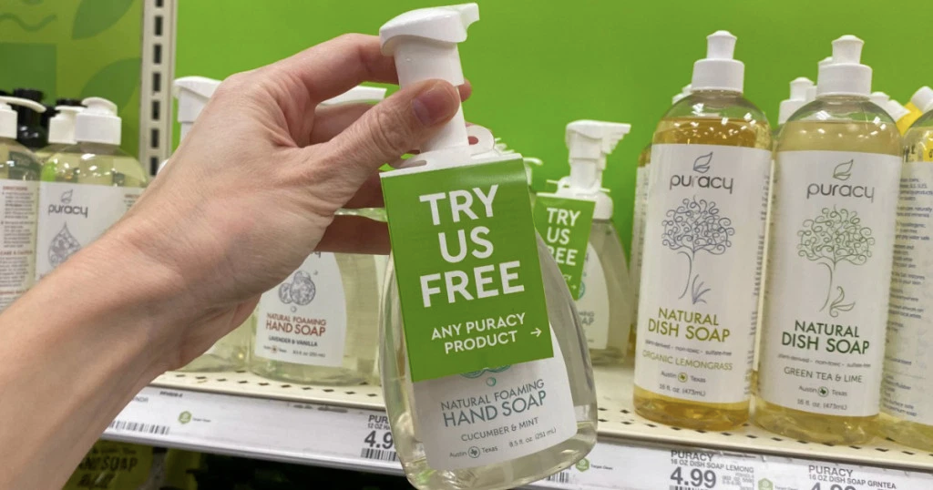 [免费] Target 提供免费 Puracy 清洁用品