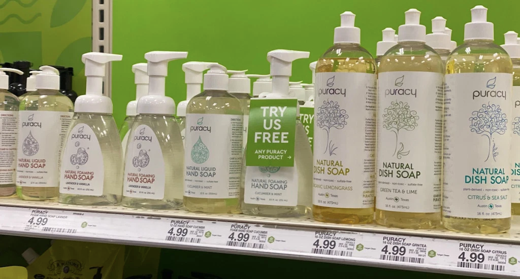 [免费] Target 提供免费 Puracy 清洁用品