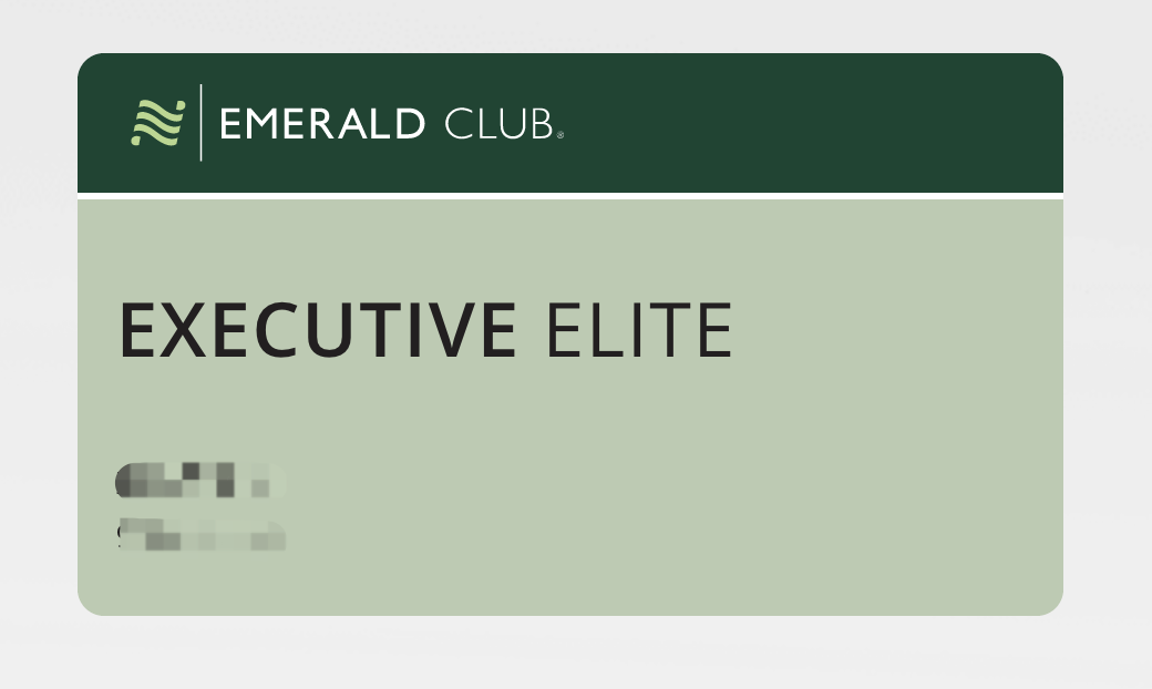 免费获得 National 租车公司最高等级 Executive Elite 会员,可 match 其它租车公司同等级会员