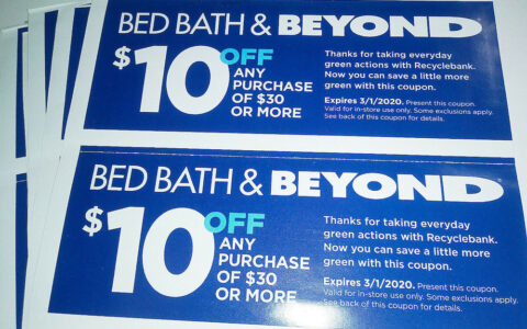 另辟蹊径获得 Bed Bath & Beyond 优惠券，大多数人都不知道！
