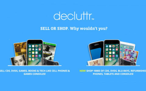 Decluttr – 回收不用的科技产品，全网 trade-in 最高价【手机|电器|游戏|书等，新用户$5奖励】