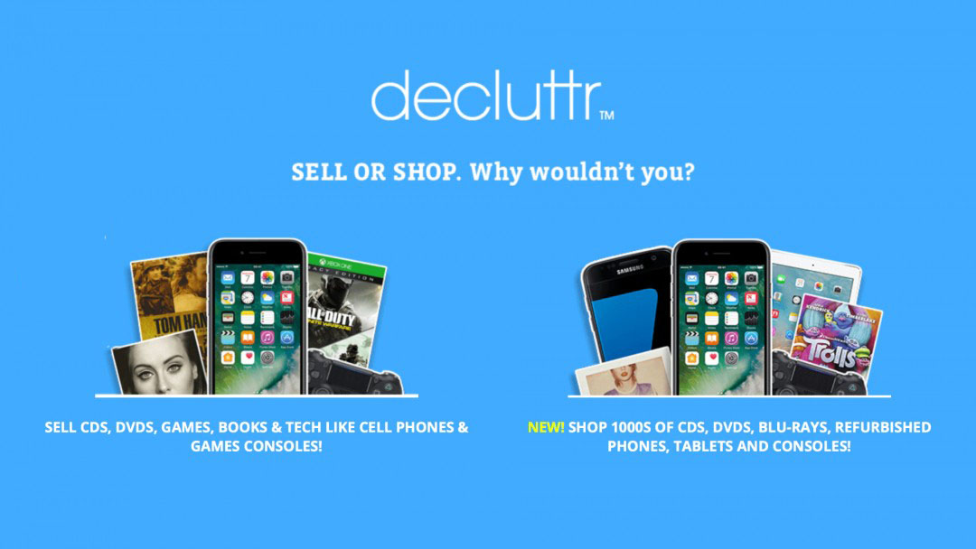 Decluttr - 回收不用的科技产品，全网 trade-in 最高价【手机|电器|游戏|书等，新用户$5奖励】