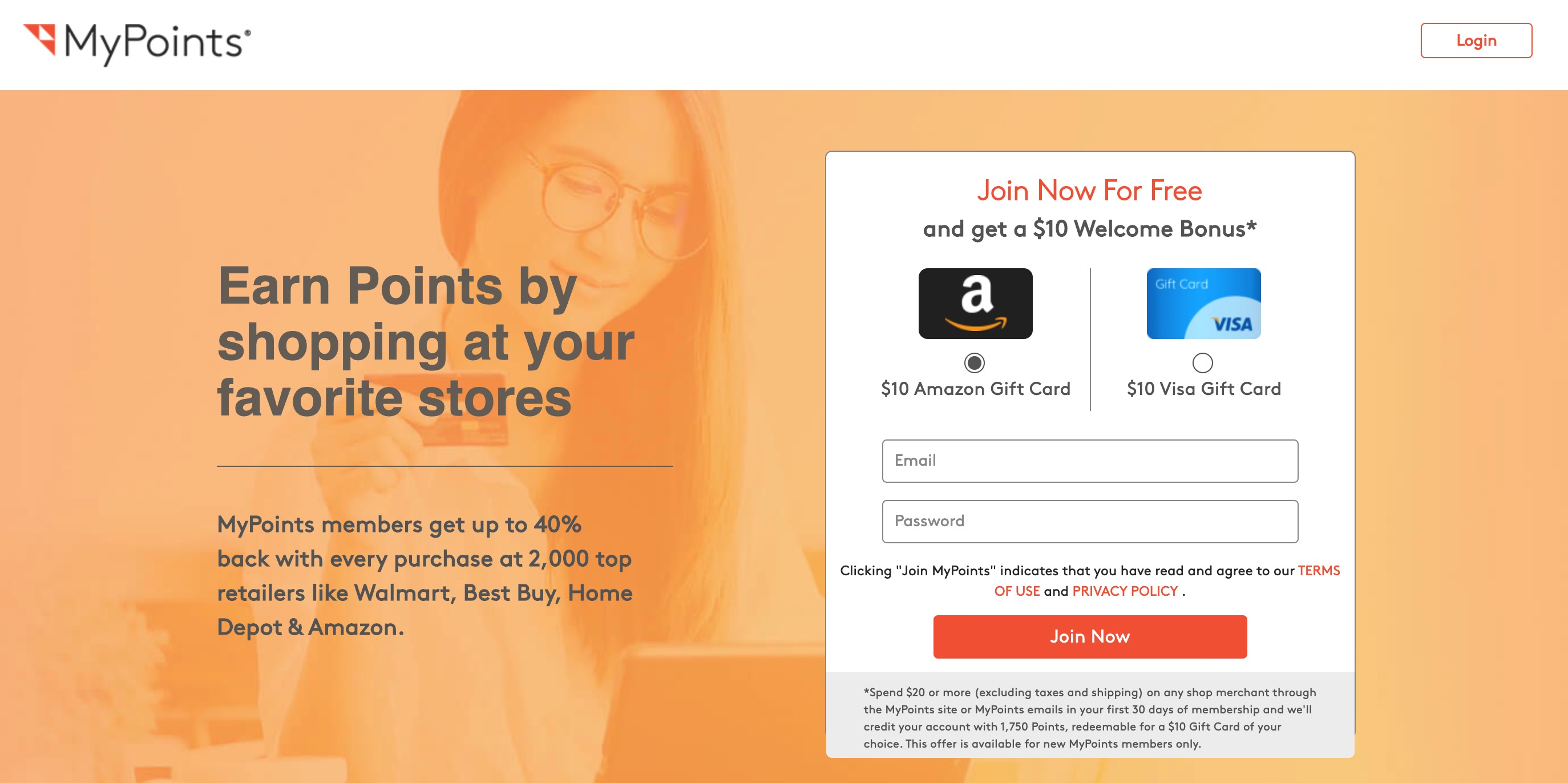 MyPoints 介绍与羊毛攻略【注册奖励 】