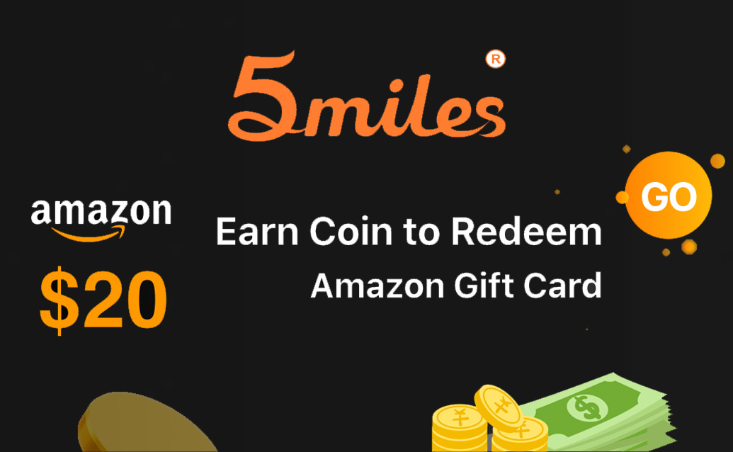 教程 - 如何用 5miles App 薅羊毛【注册奖励 1000 积分】