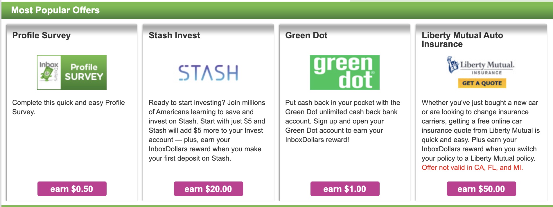 InboxDollars 最全介绍和攻略:如何轻松赚美金【注册奖励 ,08/21 更新:支持 MagicReceipts 了,好多倒赚】