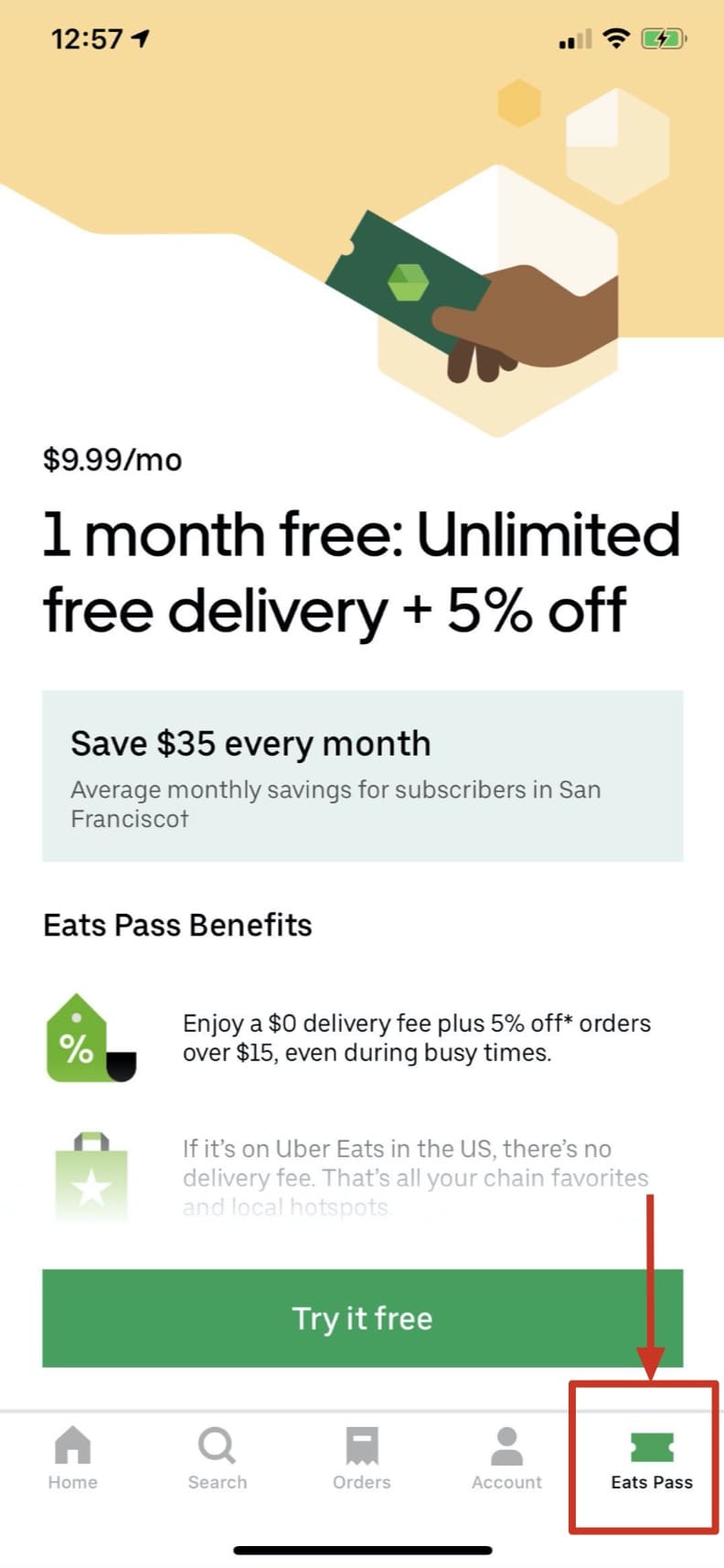 如何用 UberEats 获得  攻略【免费外卖，可多次，6 月 30 到期】