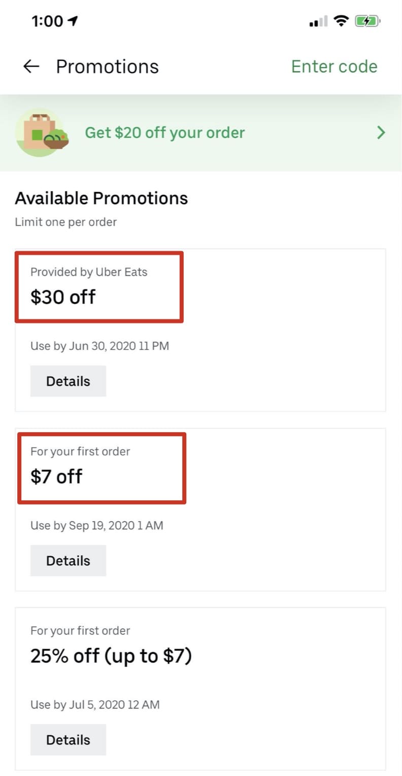 如何用 UberEats 获得  攻略【免费外卖，可多次，6 月 30 到期】