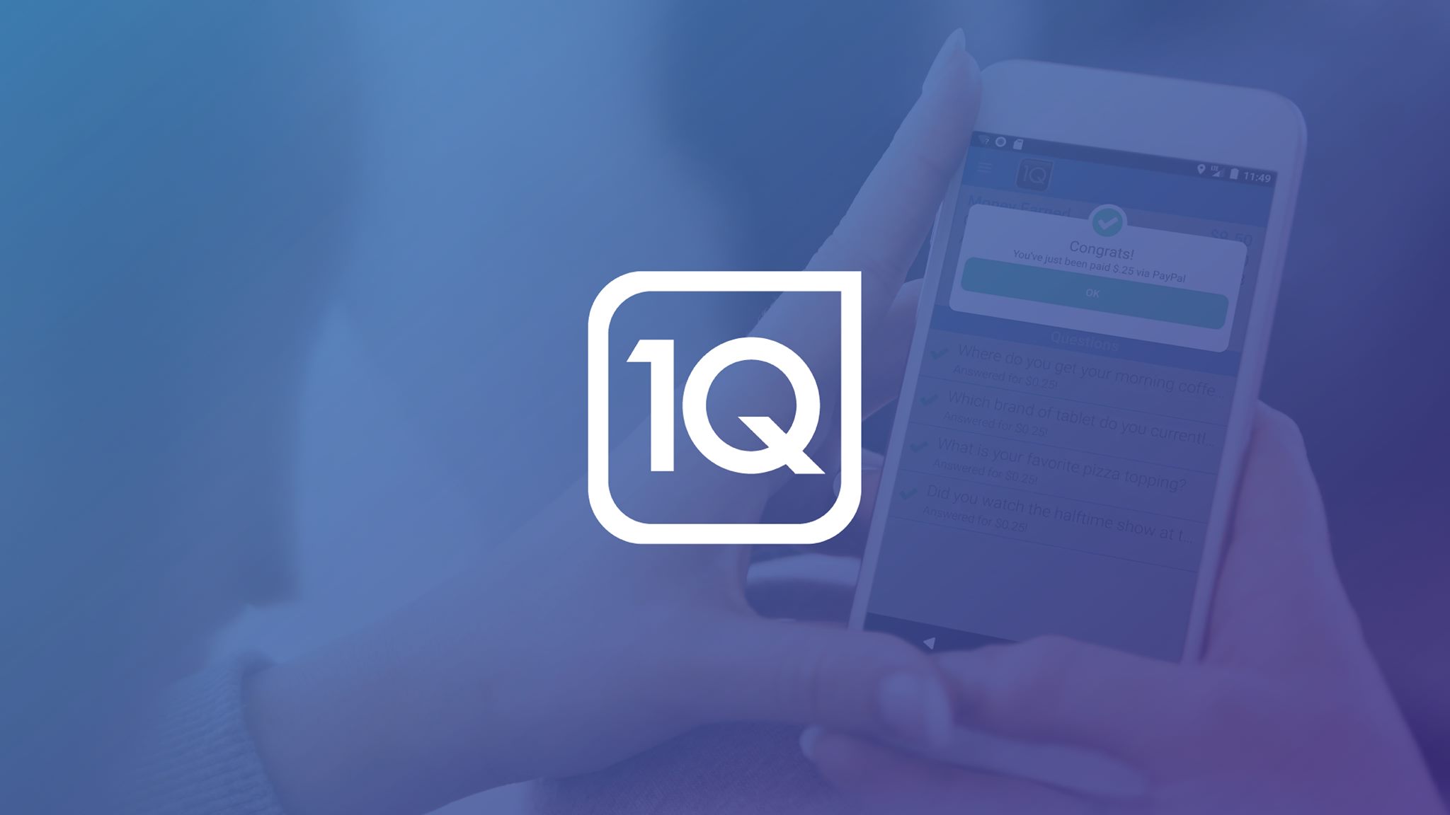 1Q 介绍：手机上的快速问卷，轻松赚美金