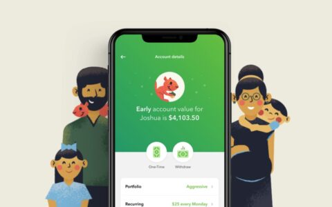 Acorns 发布 Acorn Early - 子女教育投资账户【注册奖励 $5，2020 年新生儿免费到 18 岁】