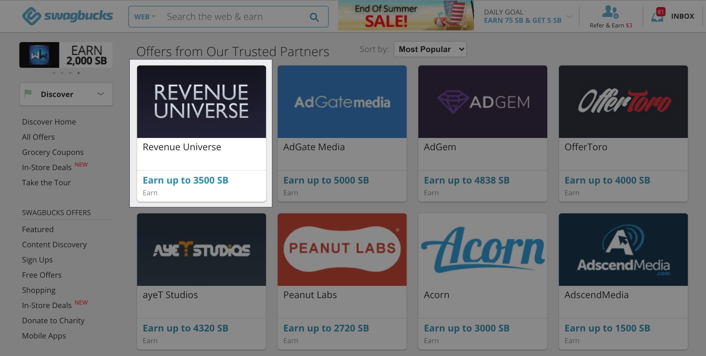 Swagbucks 最新倒赚：Firstleaf 免费 6 瓶葡萄酒 + 倒赚 