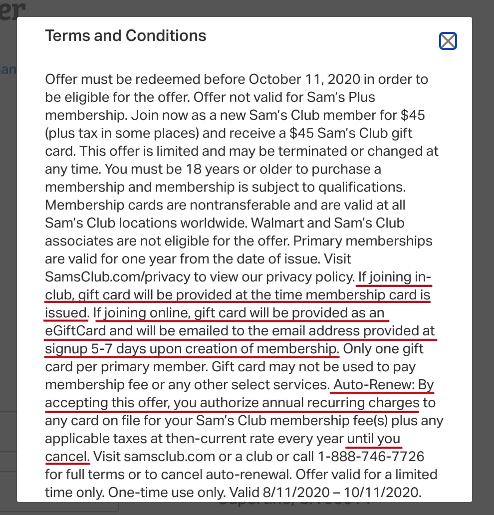 Swagbucks 最新倒赚:免费 Sam's Club 会员 + 倒赚 ,超简单操作【10 月 11 日截止】