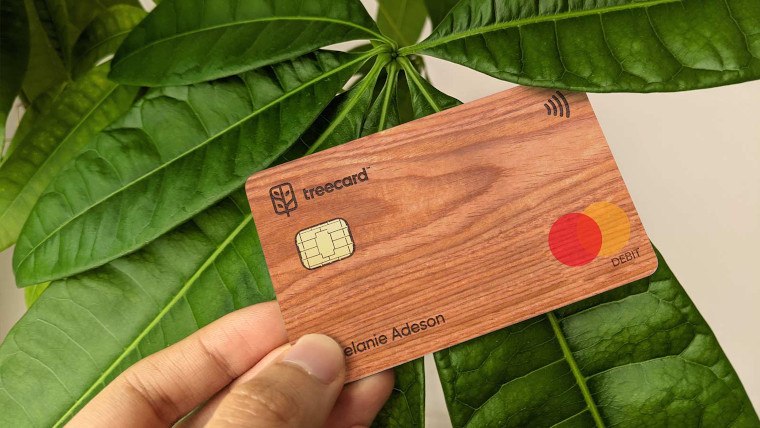 TreeCard – 木质的 Debit Card，逼格满满，完全免费，还可以帮助植树