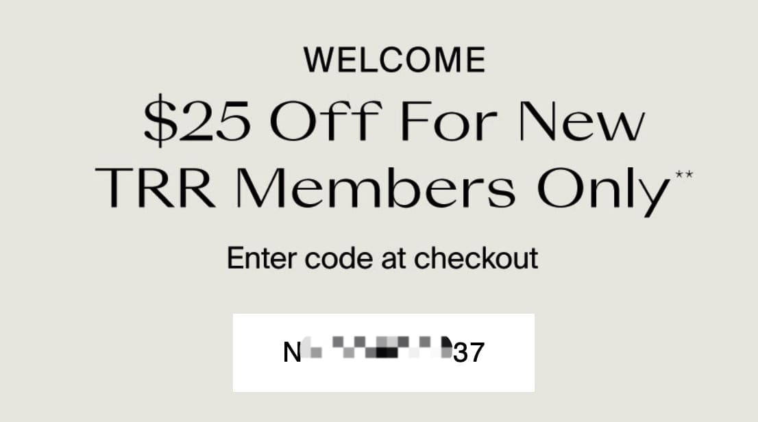 TheRealReal 送 ，可直接用于结账，很多商品相当于免费