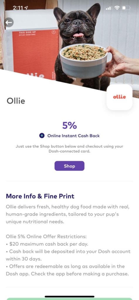 Drop 倒赚：买 Ollie 和 Farmer's Dog 狗粮倒赚 0【02/01 更新：已到账】