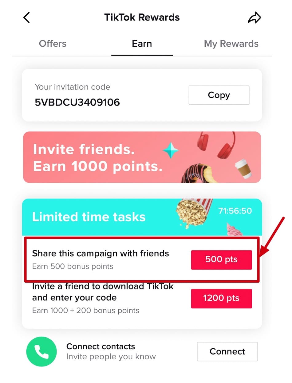 TikTok（美国抖音）无成本免费获得  礼品卡攻略