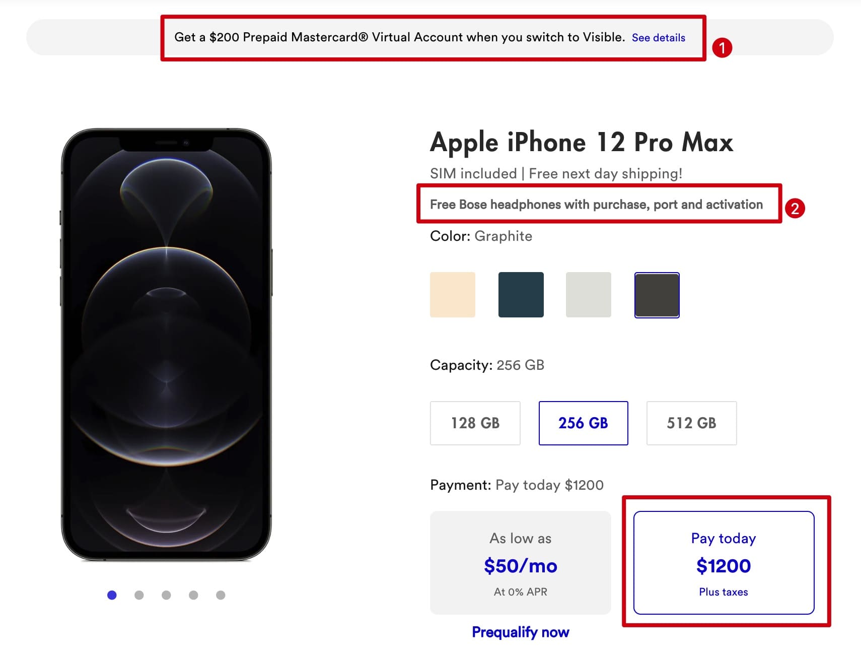 Visible 手机折扣实战攻略【01/04 更新：iPhone 14 送 0 礼卡 + Airpods Pro 2 + 返现 .55，/月】