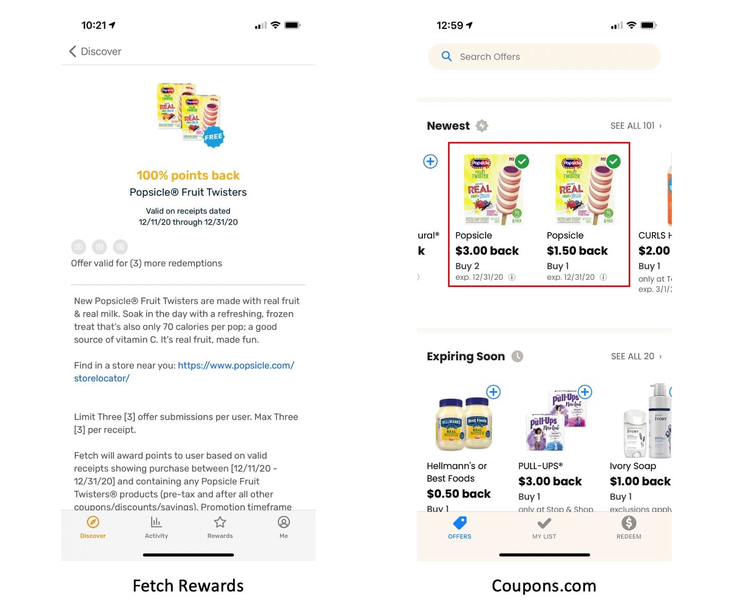 Fetch Rewards 免费 + 倒赚商品合集【12/16 更新：免费 10 盒 Klondike 冰淇淋！】