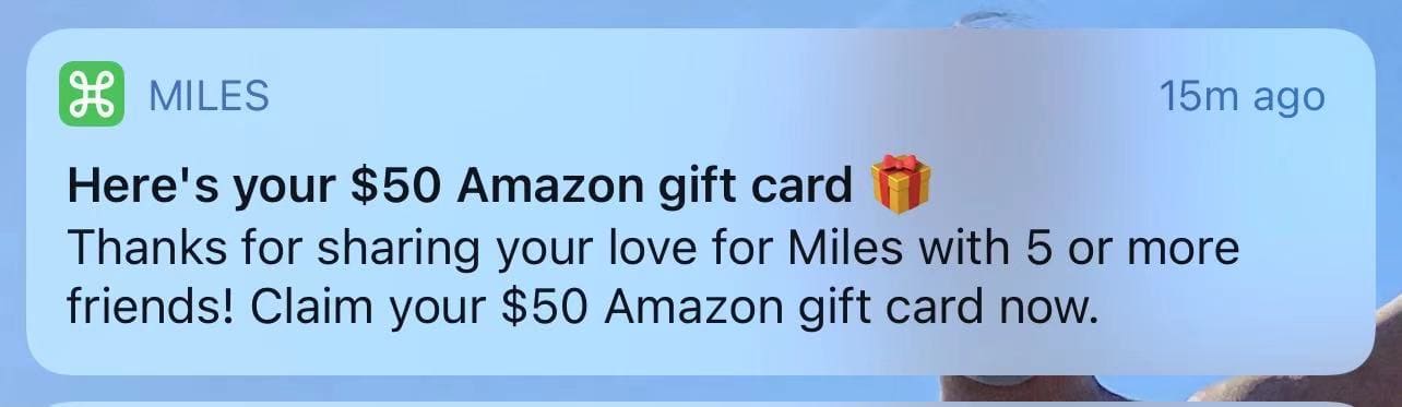 日常交通出行赚积分：Miles App 介绍【04/29 更新：史高，邀请 5 位好友得 0 Amazon 礼卡 + 150k miles】