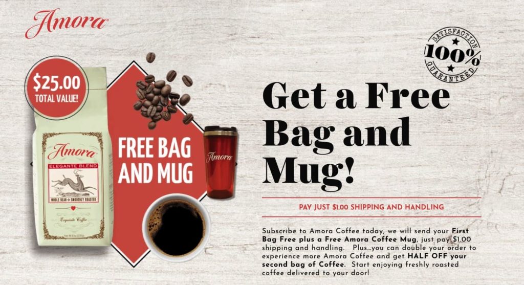 Amora 咖啡活动：只花 <img loading=