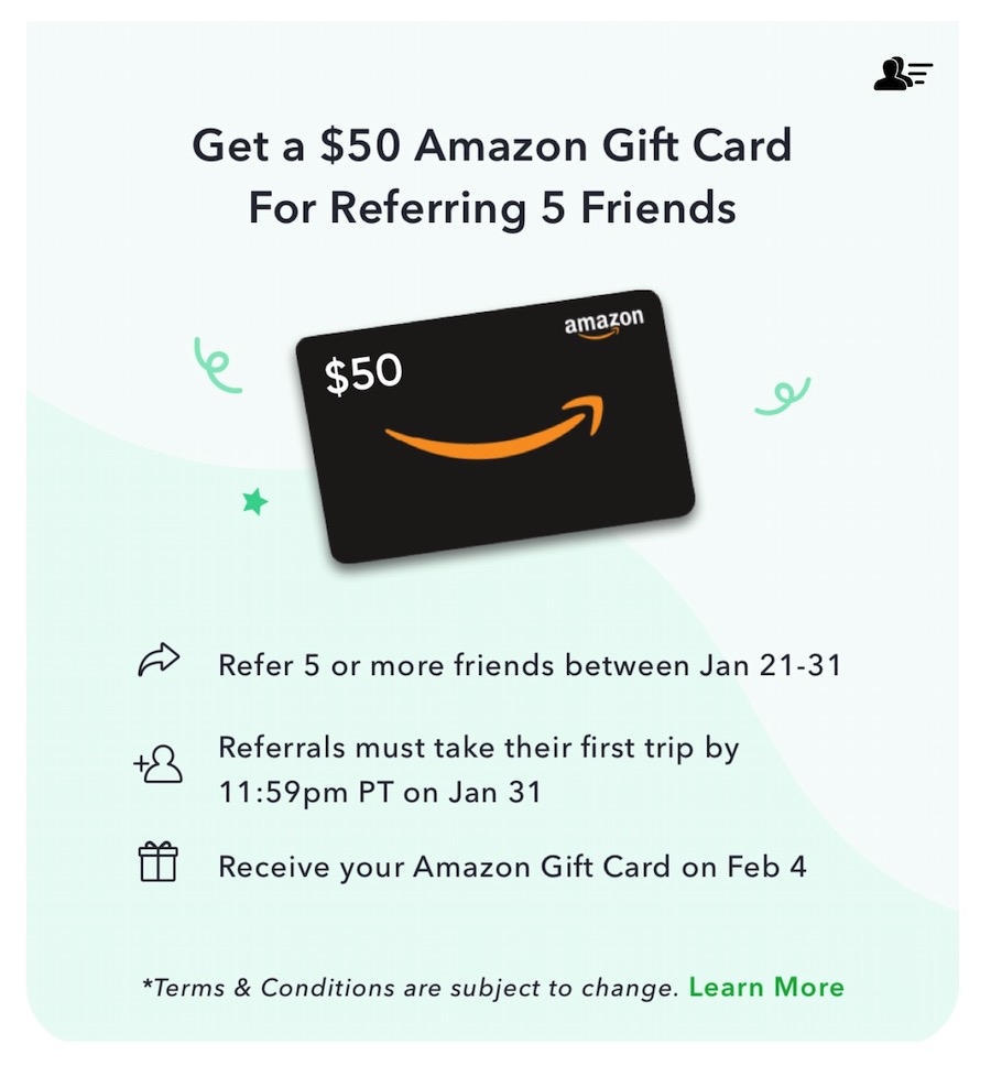 日常交通出行赚积分：Miles App 介绍【04/29 更新：史高，邀请 5 位好友得 0 Amazon 礼卡 + 150k miles】