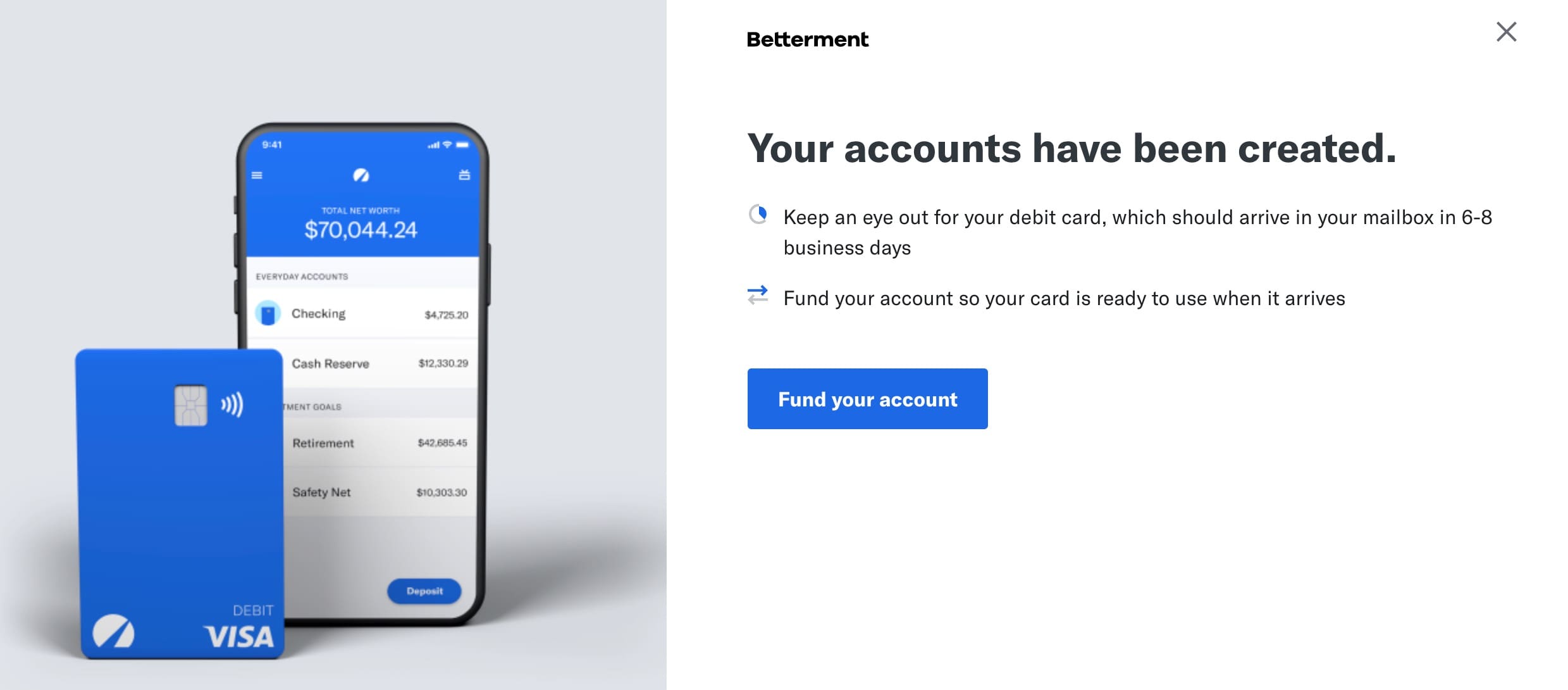 Rakuten 上开通 Betterment 账户奖励 7.5【无 Hard pull，无 DD 要求，倒赚速上。02/19 已收到返现】