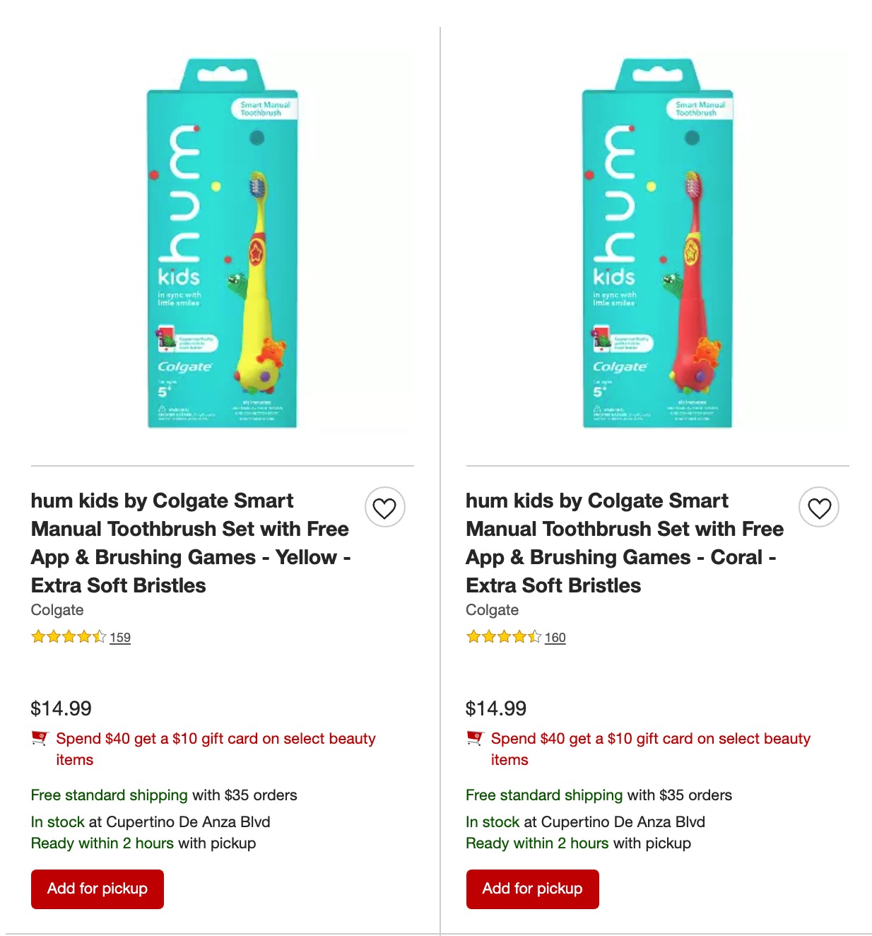 Target + Ibotta 免费 Colgate 智能儿童牙刷套装，价值 .99