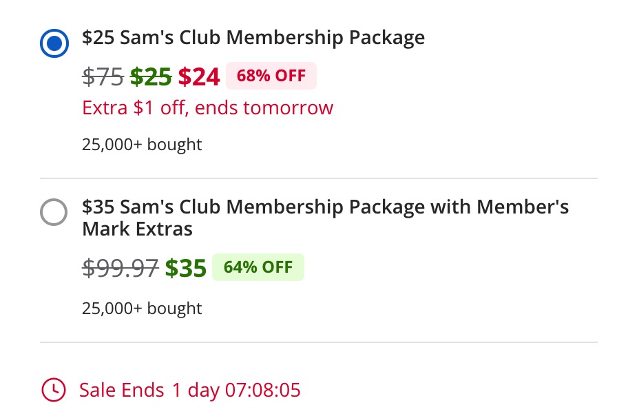 加入 Sam's Club 会员的正确方式【11/29：基础版仅 ！Plus 仅 ，还能倒赚 Sam's Cash】