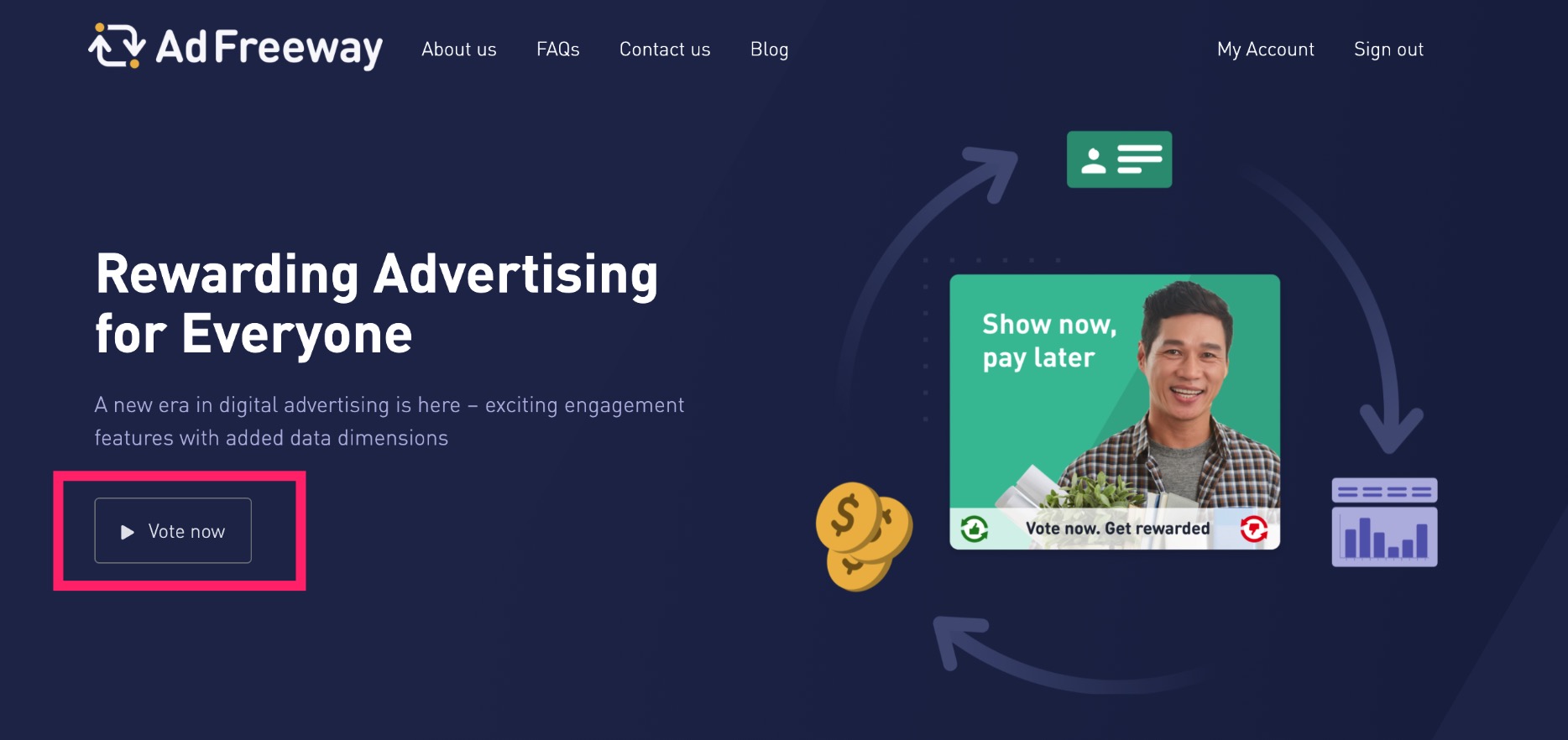AdFreeway：给广告投票轻松赚美金，每次投票均有奖励【注册奖励 ，03/09 更新：Social 投票功能全面开放！】