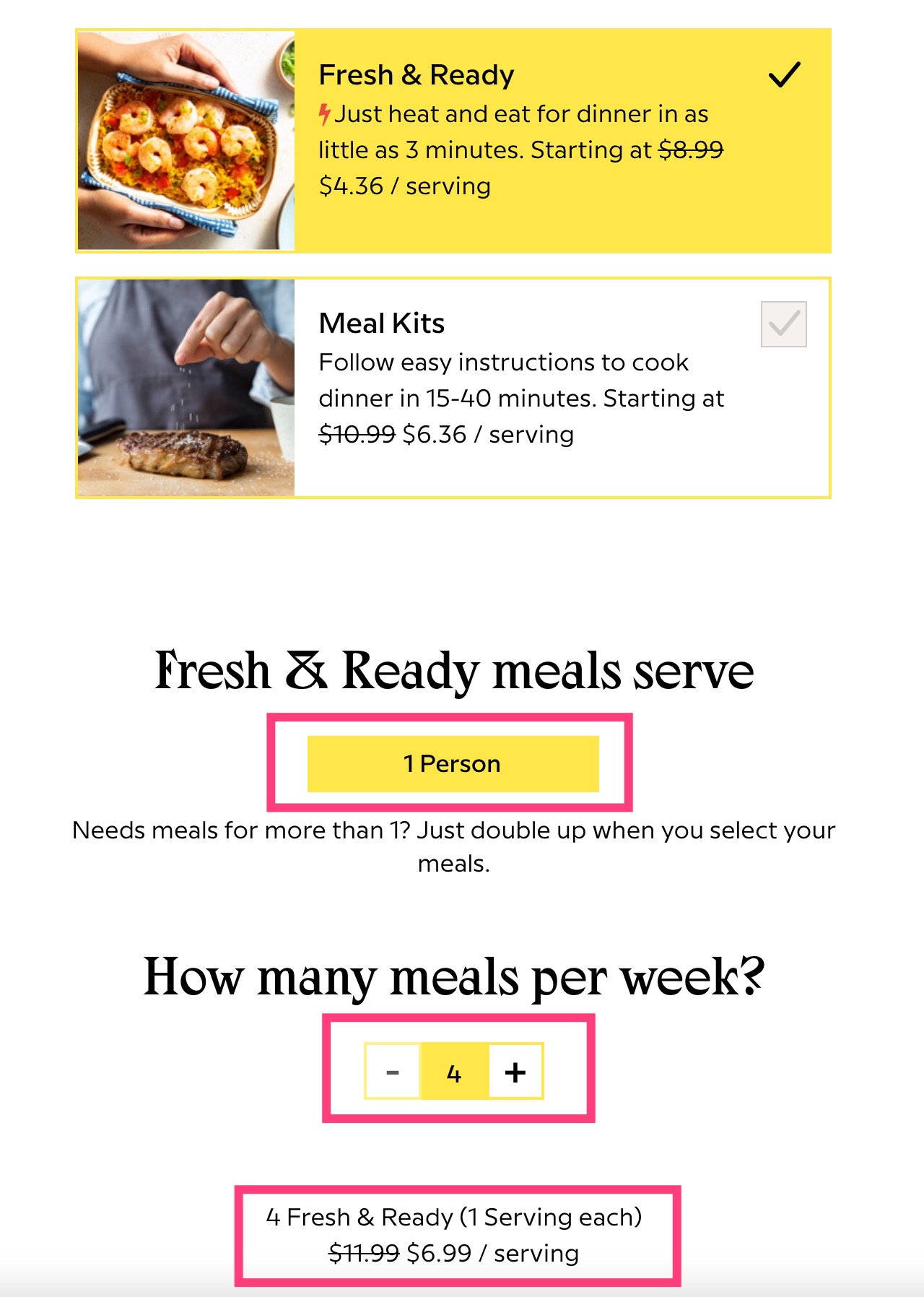 Swagbucks/MyPoints 上 Sun Basket 免费 4 餐饭 + 倒赚 +【07/05 更新：Chase Offer 有  返现】