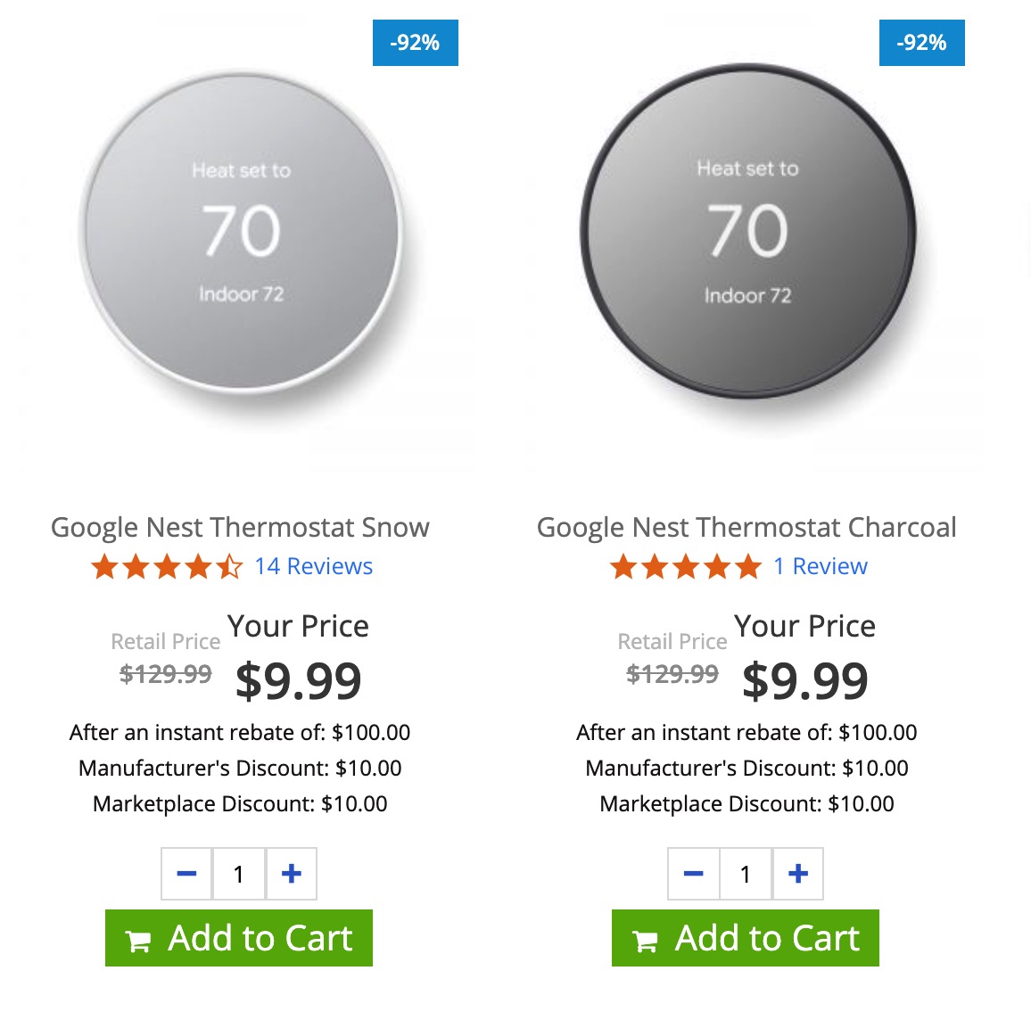 麻省居民大羊毛：Google Nest 只需要 .99，最多 4 个，可二次转手赚差价