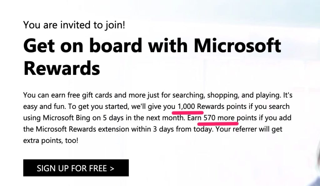 Microsoft Rewards 介绍:日常搜索还可以赚钱?快来薅微软羊毛【注册即奖励 1570 积分】