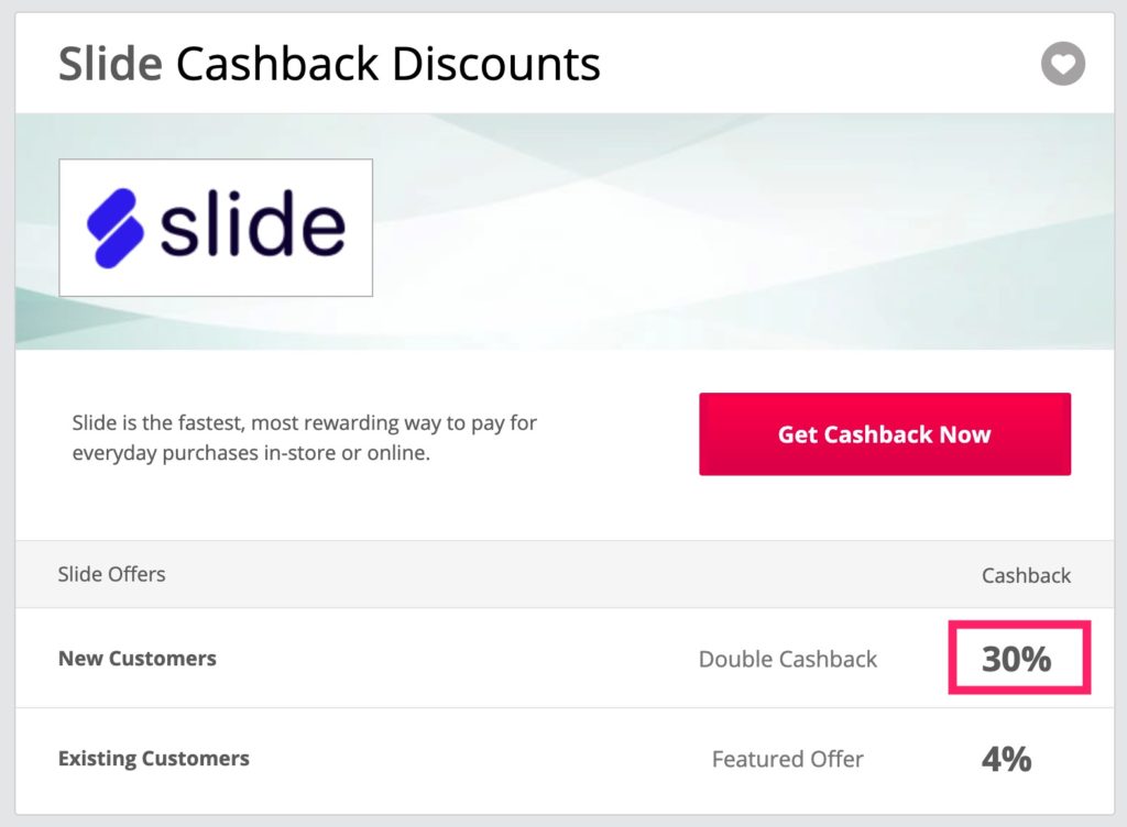 Slide App 介绍：礼卡支付应用，所有礼卡高达 5% 返现【注册奖励 ，12/08：Uber 和 Uber Eats 10% 返现】