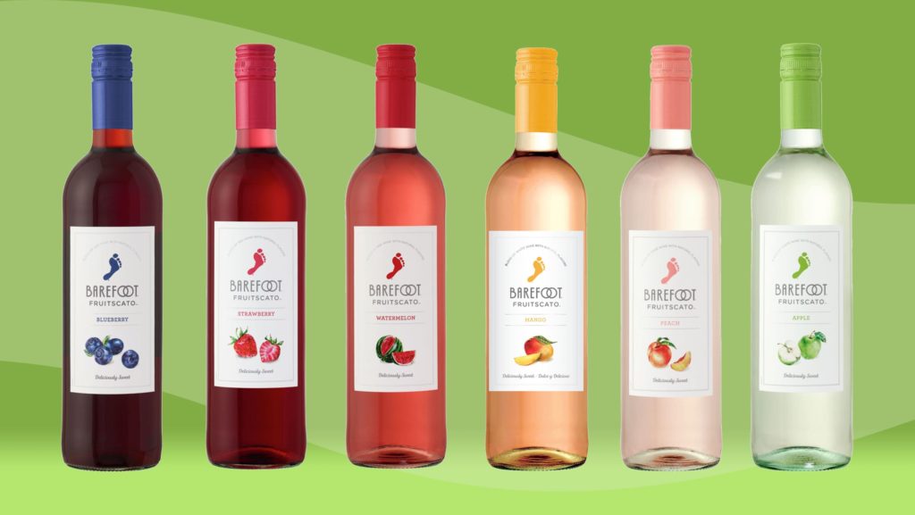 免费一瓶高颜值 Barefoot 酒类产品，返现后实现免费