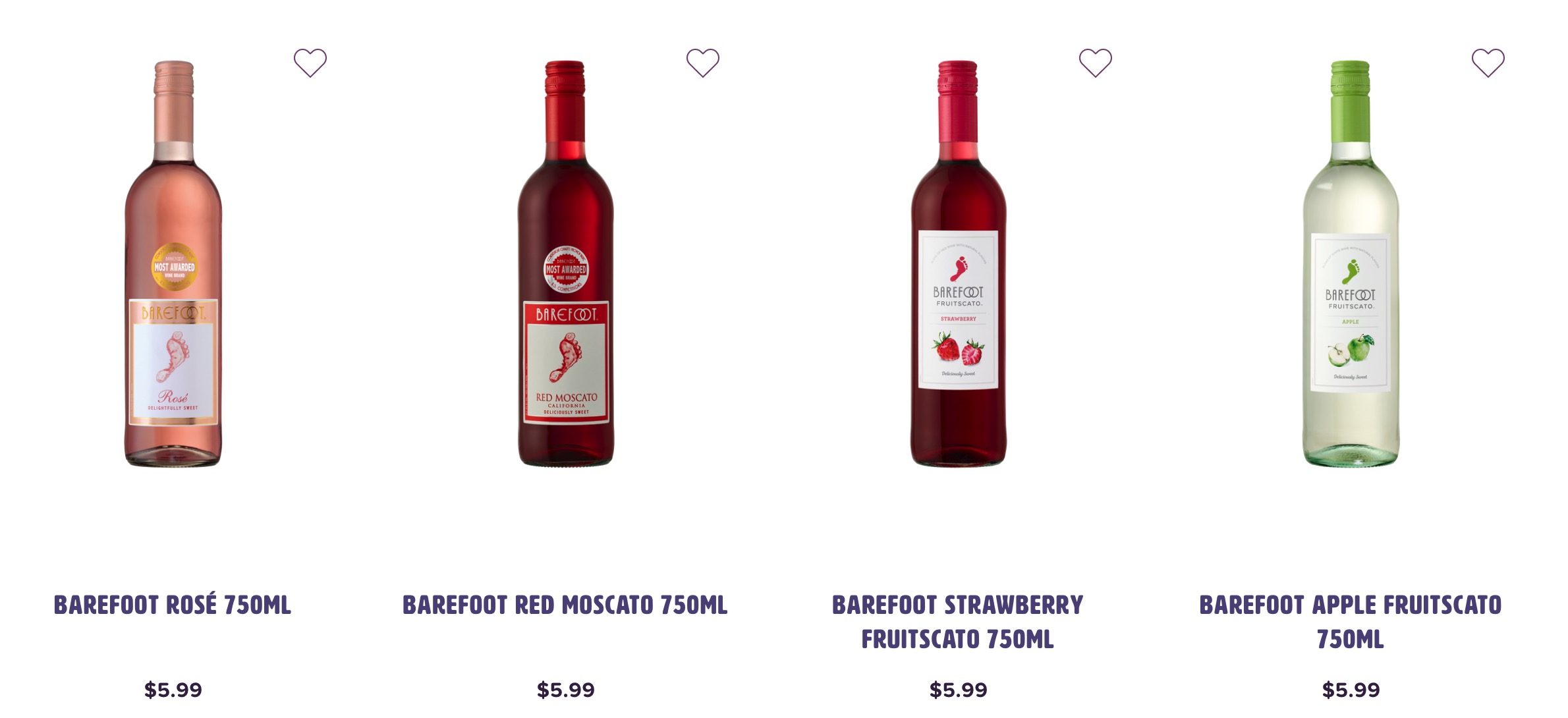 免费一瓶高颜值 Barefoot 酒类产品，返现后实现免费