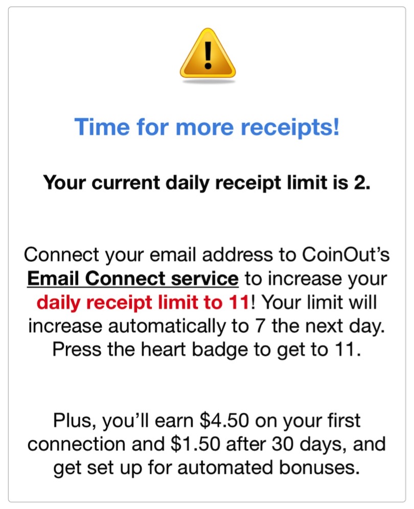 CoinOut：任意购物小票拍照得现金的 App 介绍【07/18 更新：支持直接连接 Walmart、Amazon、Target】