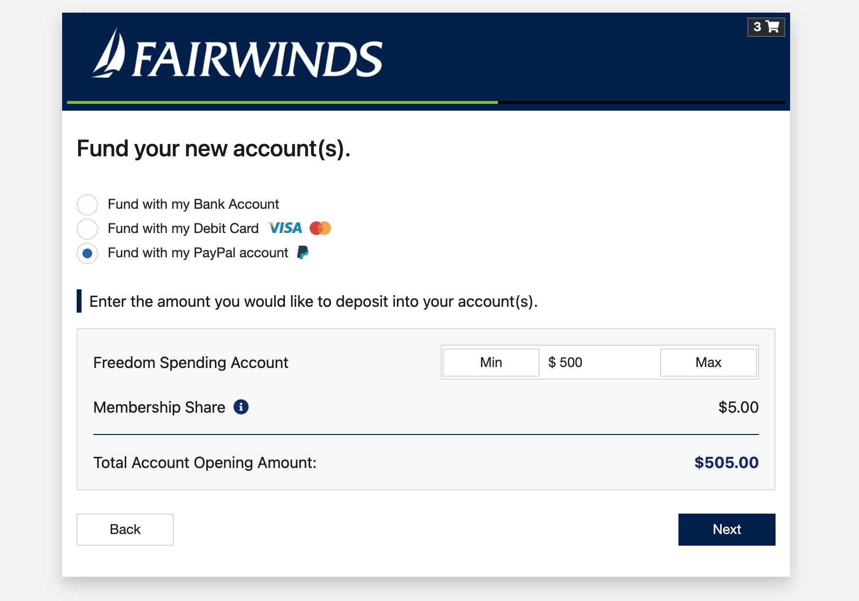 Fairwinds Credit Union 开户奖励 5,还有返现项目【2/2 更新:开户奖励回来了!】