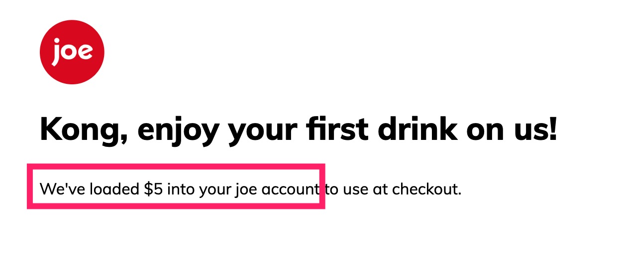 Joe Coffee App：新用户立即赠送 ，可免费点一杯咖啡，支持众多本地咖啡馆