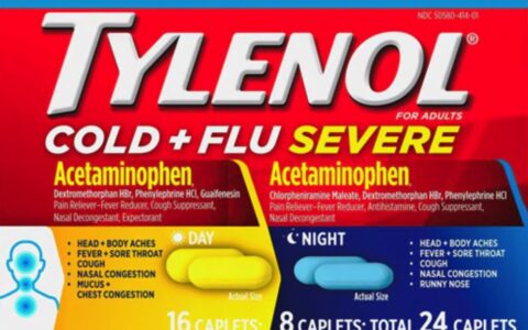免费获取泰诺（Tylenol）感冒/鼻塞药，在美国家庭必备【3/31/2022 过期】
